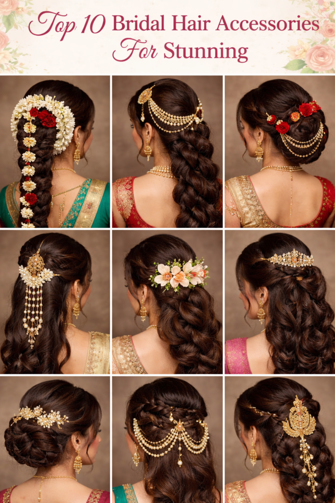 Top bridal hair accessories for elegance