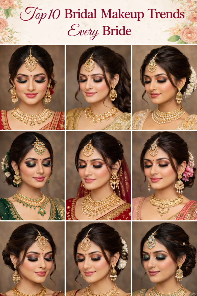 Top 10 Bridal Makeup Trends Every Bride